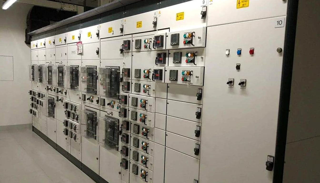 SEC industrial electrical control panels and equipment