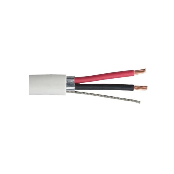 BELDEN — كابل صوتي أمني 2C*16 AWG Cmr CU/PP/FS/FR/PVC، رمادي، 305 متر/لفة