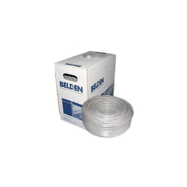 BELDEN — كابل 4P*24 AWG Cat 5E U/UTP Riser-Cmr PE/PVC، رمادي، 305 متر/لفة