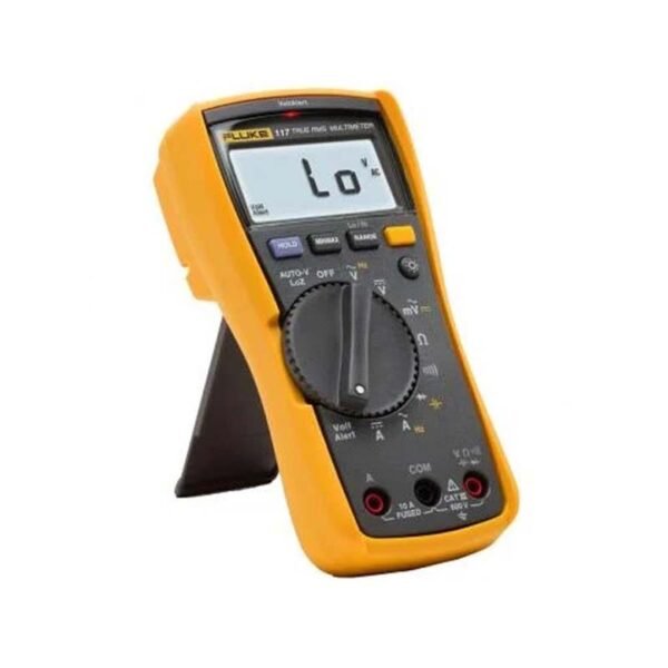 FLUKE — 117، مقياس متعدد للكهربائيين مع كشف الجهد اللاتلامسي