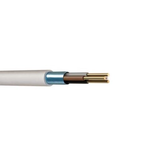 PRYSMIAN — كابل 3×2.5 صلب FP200 LSOH، ذهبي/أبيض