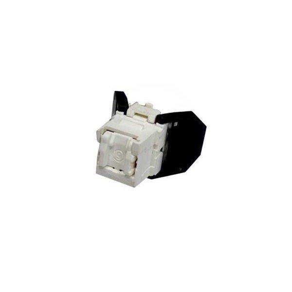 3M — مقبس RJ-45 K6، Cat 6، UTP، أبيض